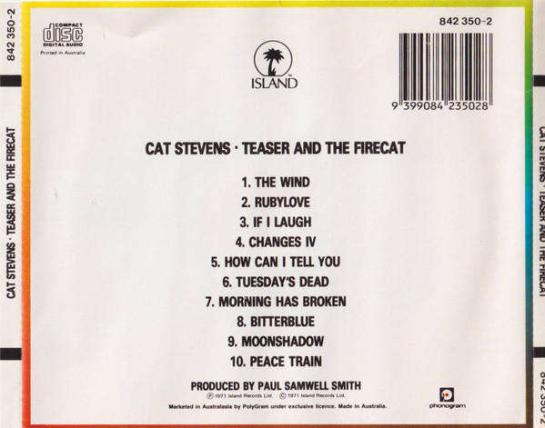 Cat Stevens - Teaser And The Firecat (CD)