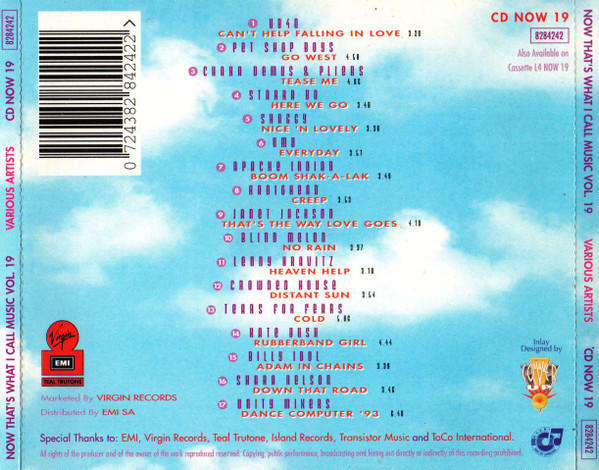 Various - Now That's What I Call Music! 19 (CD)