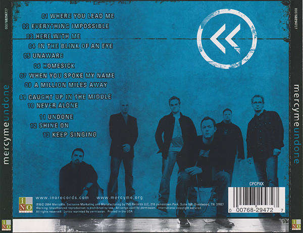 MercyMe - Undone (CD)