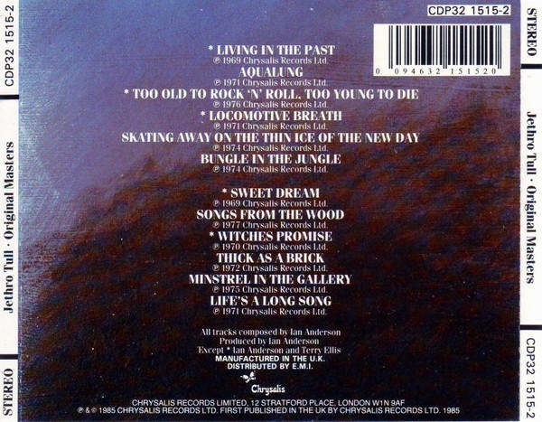 Jethro Tull  Original Masters