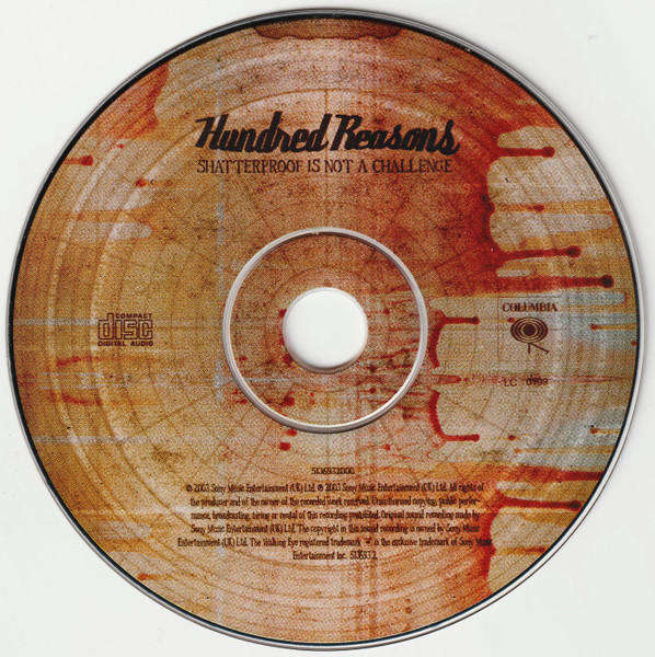 Hundred Reasons - Shatterproof Is Not A Challenge (CD)