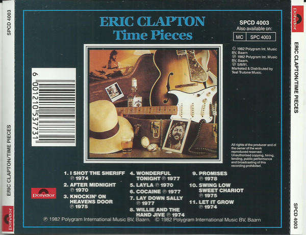 Eric Clapton - Time Pieces - The Best Of Eric Clapton (CD)