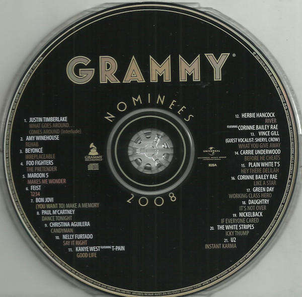Various - 2008 Grammy Nominees (CD)