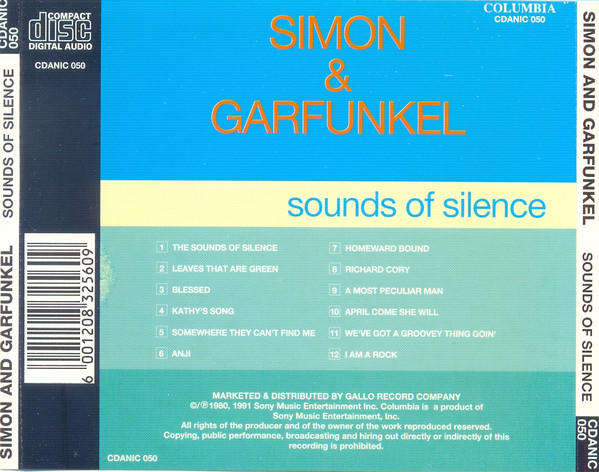 Simon & Garfunkel - Sounds Of Silence (CD)