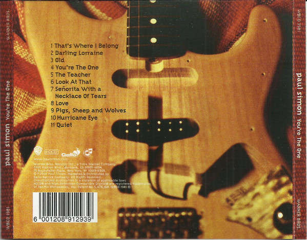Paul Simon - You're The One (CD)
