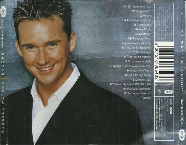 Russell Watson - Encore (CD)