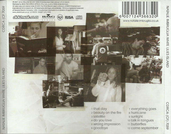 Natalie Imbruglia - White Lilies Island (CD)