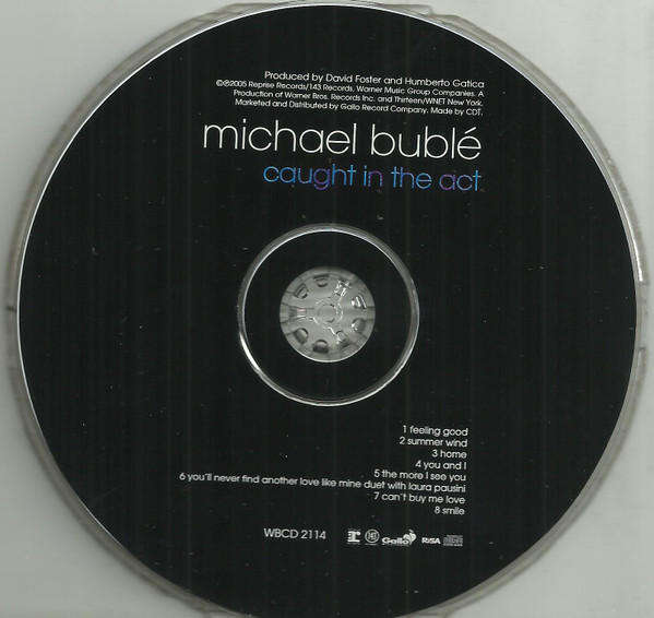 Michael Bublé - Caught In The Act (CD and DVD)