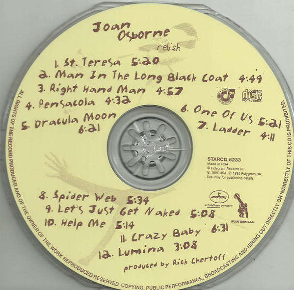 Joan Osborne - Relish (CD)