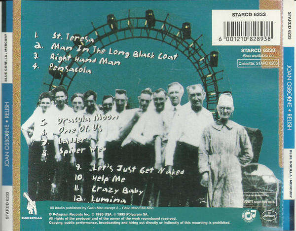 Joan Osborne - Relish (CD)
