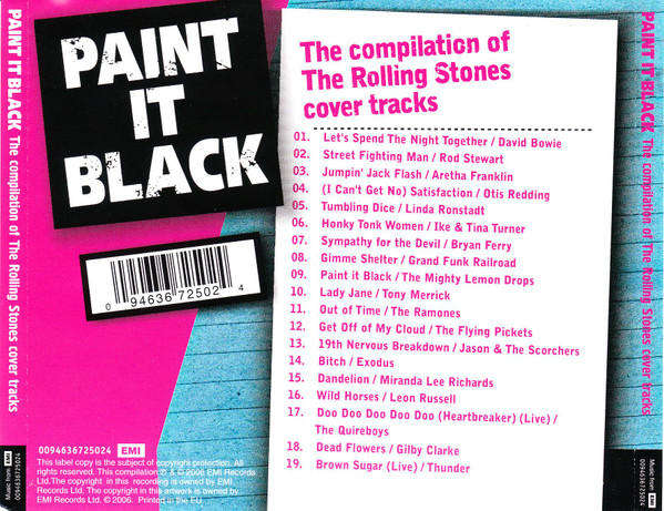 Paint It Black - The Compilation Of The Rolling Stones Cover Tracks (CD)
