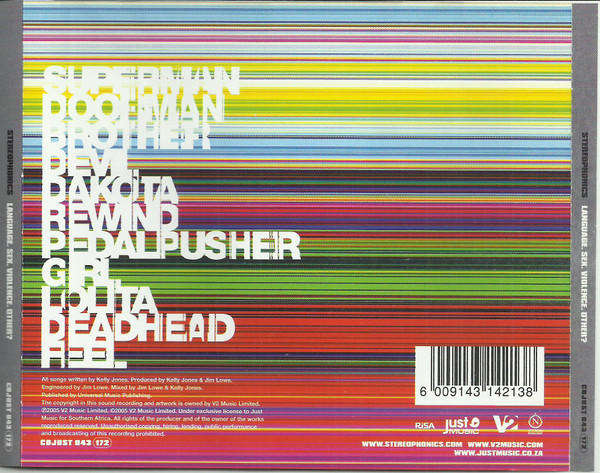 Stereophonics - Language.Sex.Violence.Other? (CD)