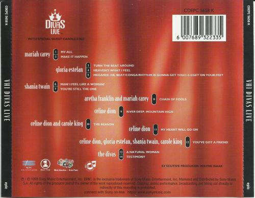 Divas Live (CD)