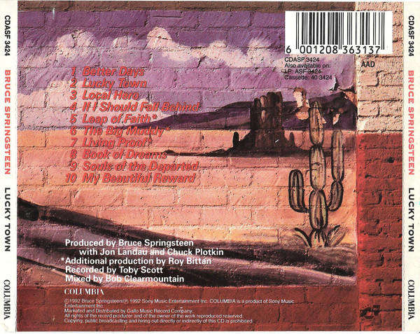 Bruce Springsteen - Lucky Town (CD)