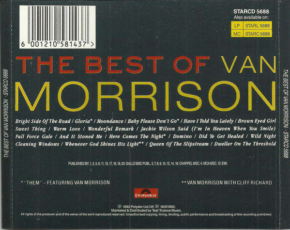 Van Morrison - The Best Of Van Morrison (CD)