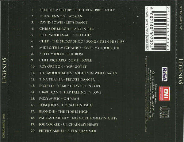 Various - Legends (CD)