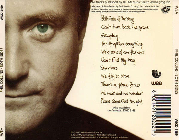 Phil Collins - Both Sides (CD)