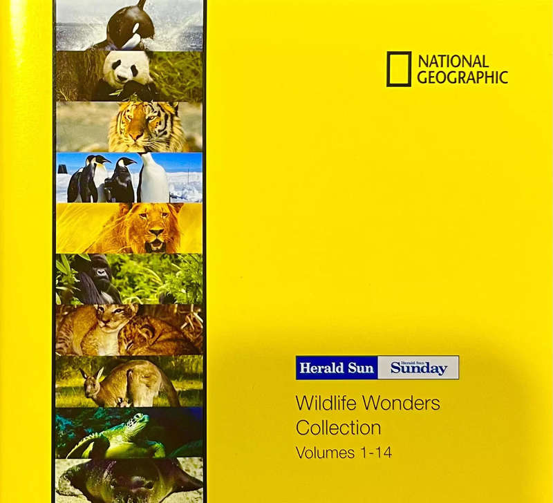National Geographic Herald Sun Wildlife Wonders DVD Collection Vol 1 to 14