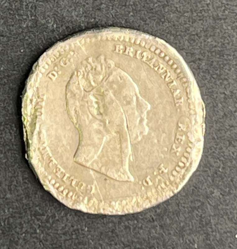 1831 Two pence George IV Silver