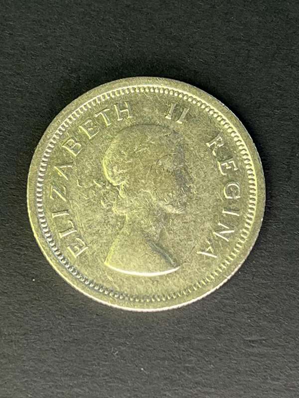1960 One Shilling silver .500