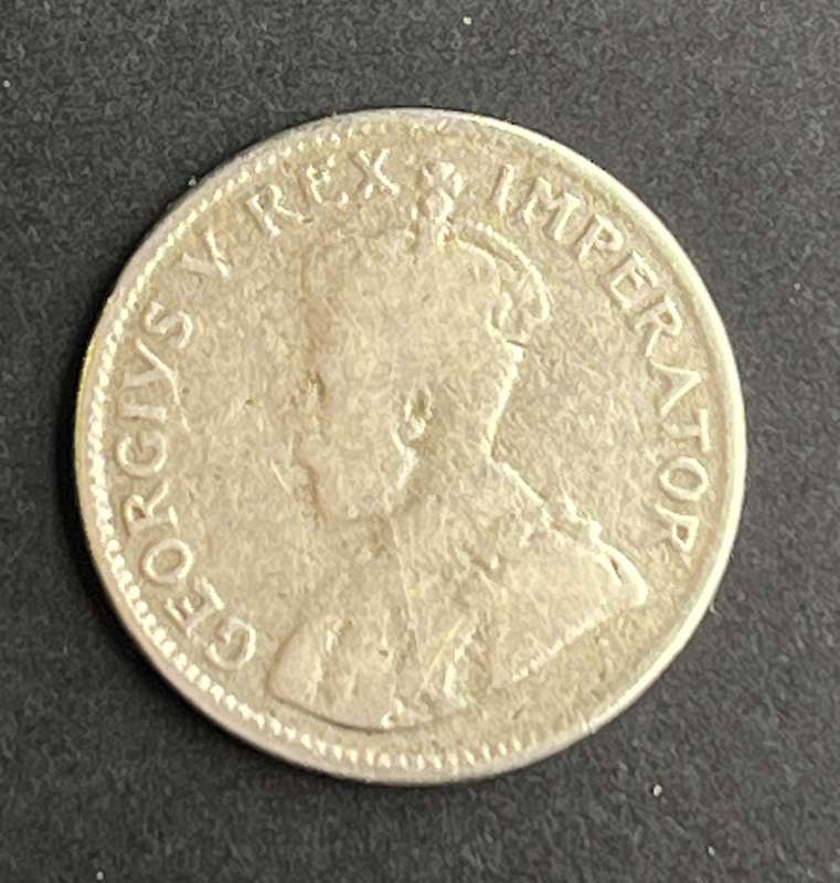 1923 Silver Three Pence