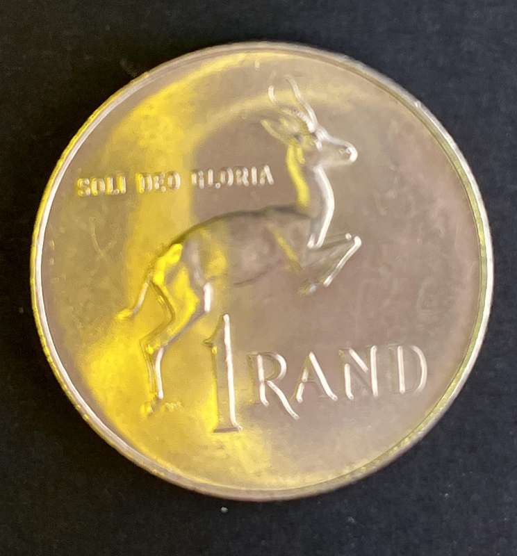 1966 Silver One Rand English legend