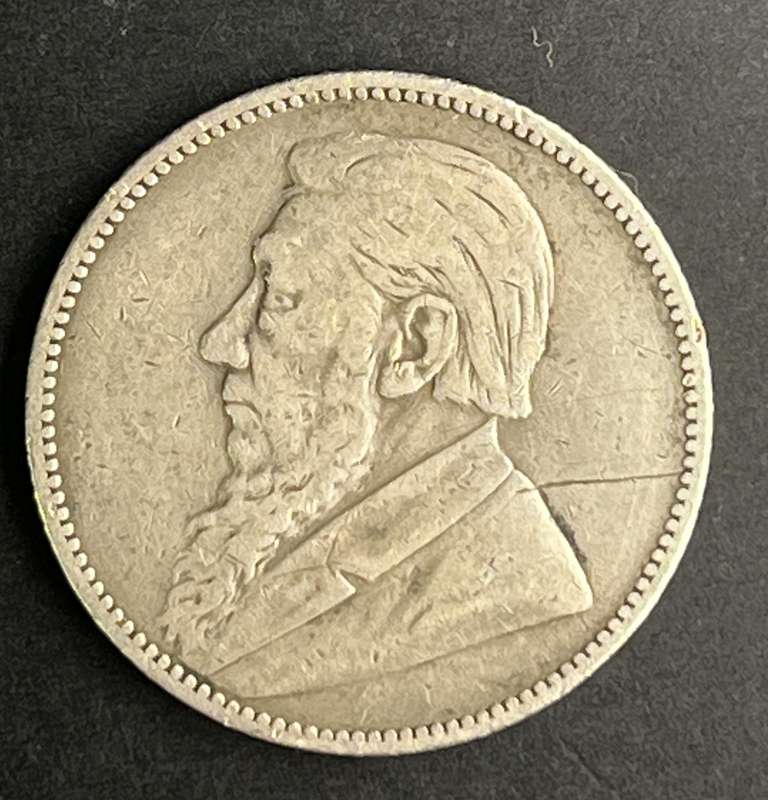ZAR 1894 One Shilling Silver