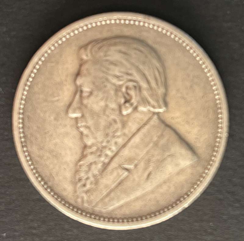 ZAR 2 shilling 1894 Silver Mintage 173000