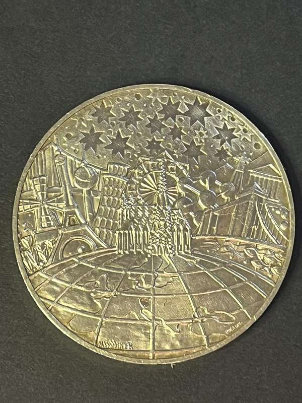 Stunning sterling silver .925 (30.2gm) Austrian coin, commemorating presidency of the EU