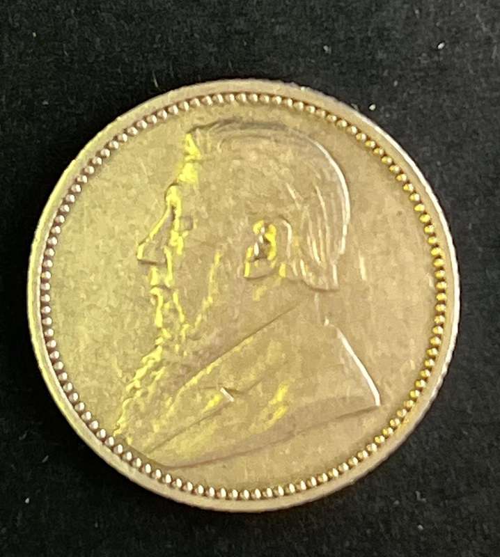 ZAR 1892 Silver 6 pence mintage 28 000