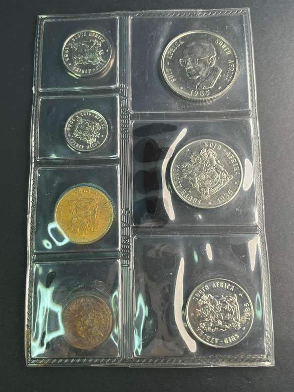 South African Mint pack 1985
