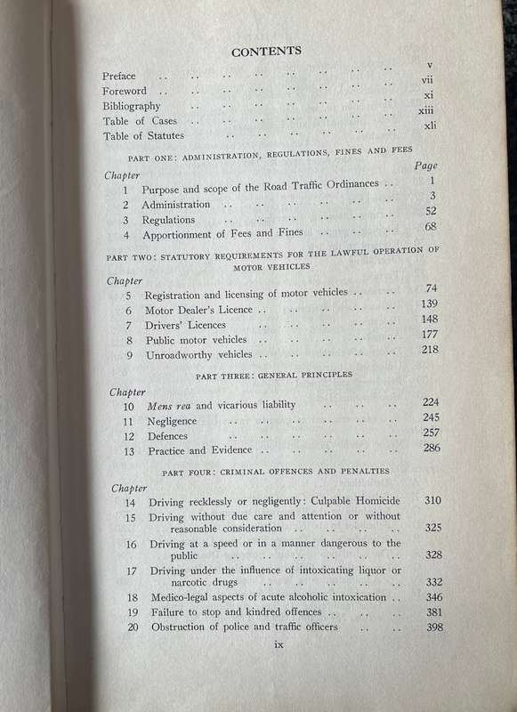 South African Motor Law Volume 1 and 2 by WE Cooper and BR Bamford