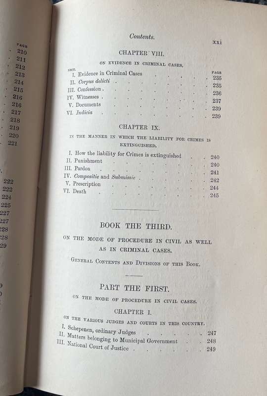 Institutes of Holland or Manual of Law, Practice and Mercantile Law by Joannes van der Linden