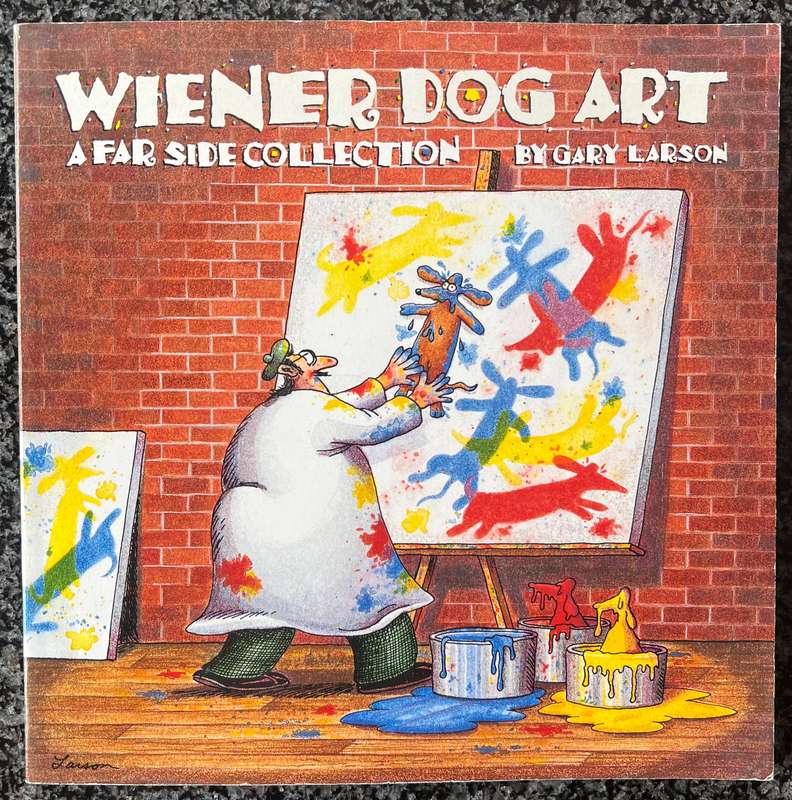 Set of 5 Far Side Collection Books: Weiner Dog Art, Unnatural Selections, Cows of Our Planet,...