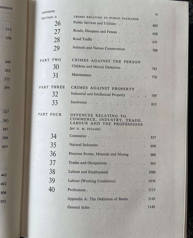 3 Volumes of Leather-bound South African Criminal Law and Procedure: 1, 3, 4