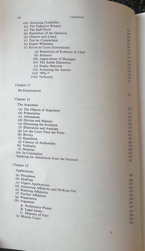 Technique in Litigation by Eric Morris, First Edition