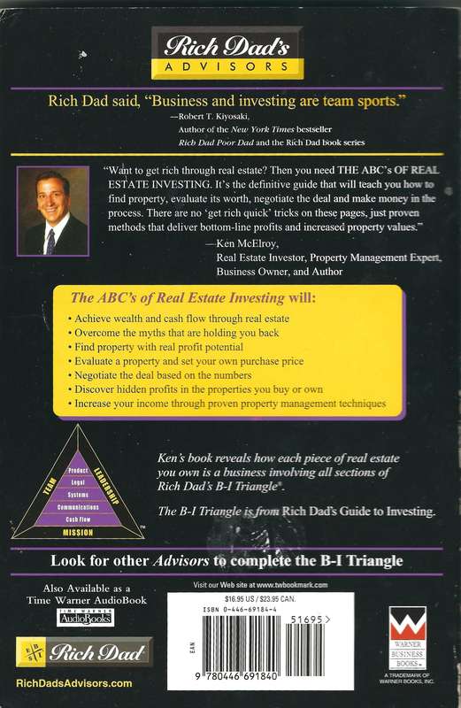 The ABC`s of Real Estate Investing