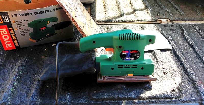 RYOBI 1/3 Sheet Orbital Sander