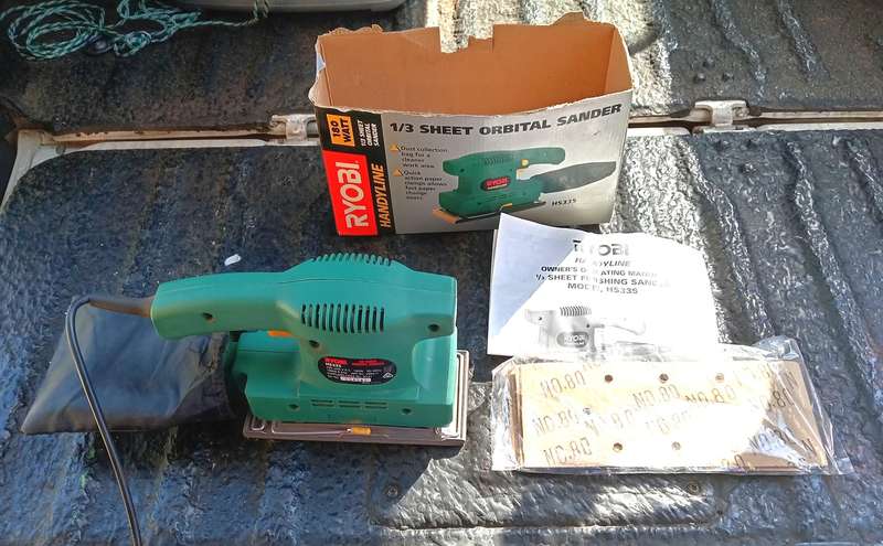 RYOBI 1/3 Sheet Orbital Sander