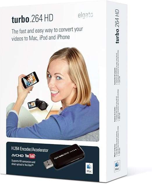 Elgato Turbo.264 HD Mac Video Capture Software and Device