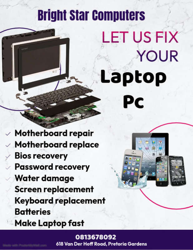 Laptop motherboard repairs