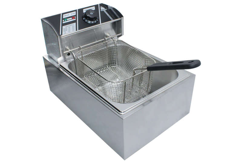 6L Single Pan Electric Deep Fryer  (please read description carefully)