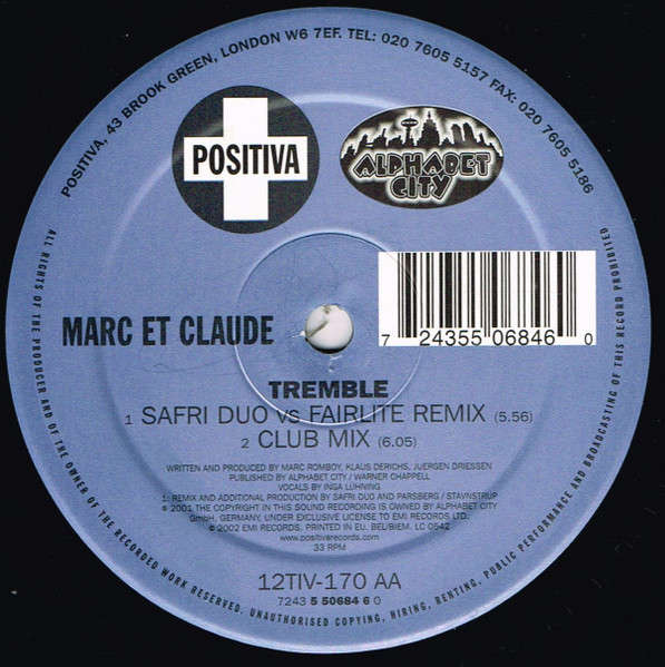 Marc Et Claude  Tremble