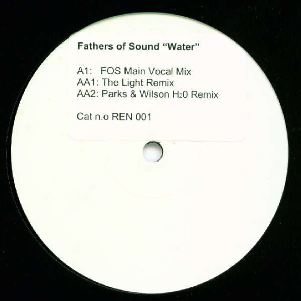 Fathers of Sound - Water (1998) (House) (VG+)