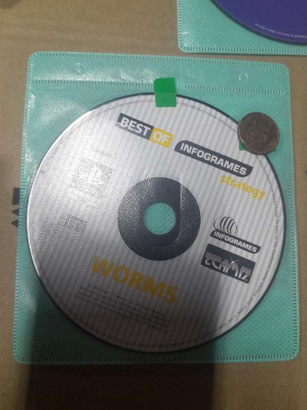 Worms Disc Only