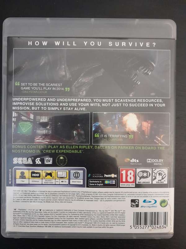 Alien Isolation: Nostromo Edition