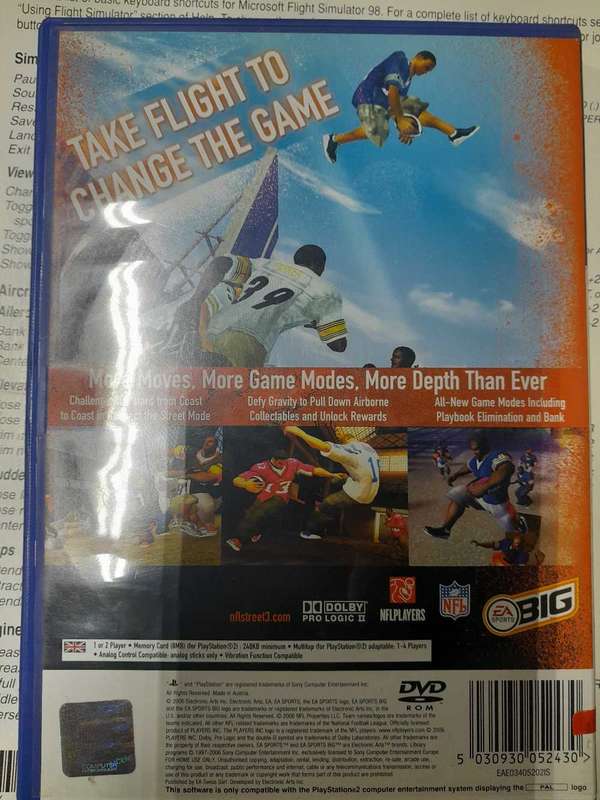 PS2 NFL Street 3