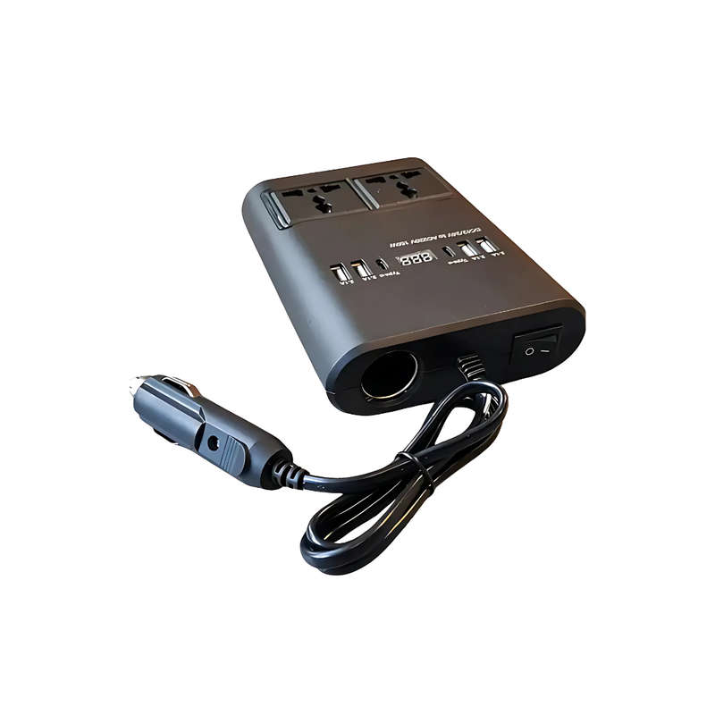 Car Power Inverter 150W Led Display Type-C Port NO-1662