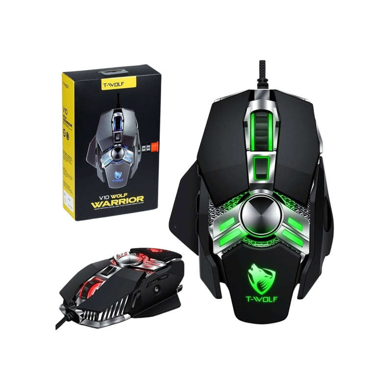 T-WOLF V10 Wired Gaming Mouse