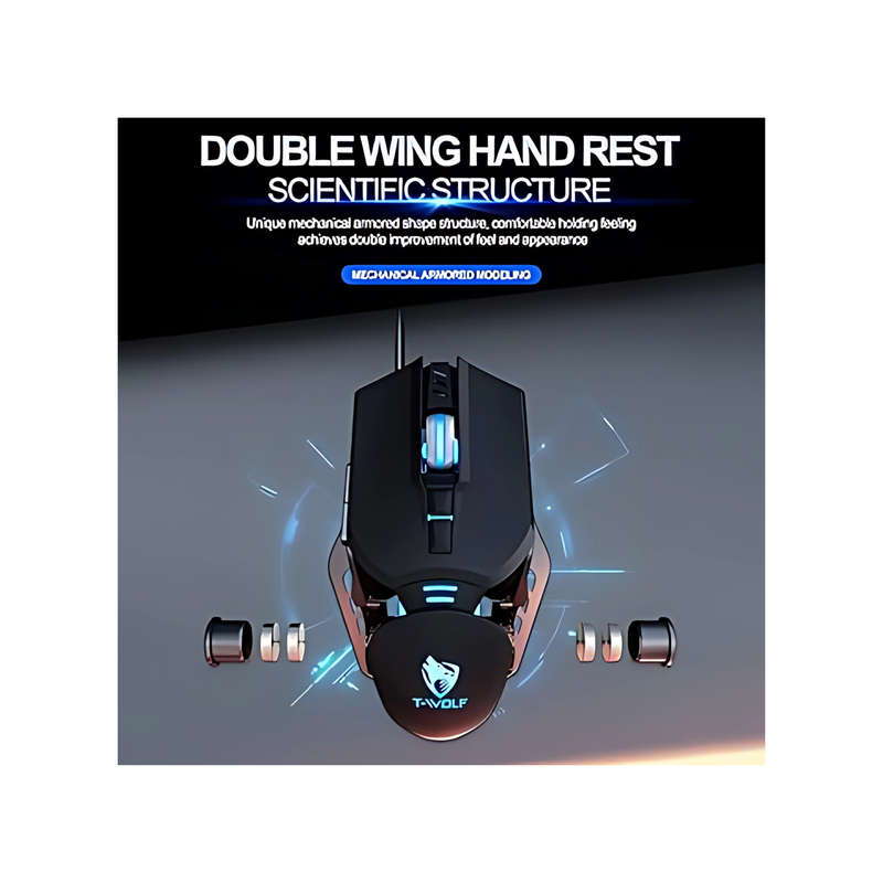 T-WOLF V10 Wired Gaming Mouse
